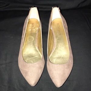BCBG suede flats